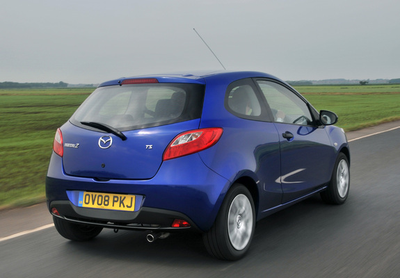 Pictures of Mazda2 3-door UK-spec (DE) 2008–10