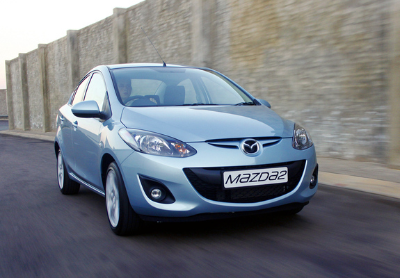 Pictures of Mazda2 Sedan ZA-spec (DE2) 2010–12