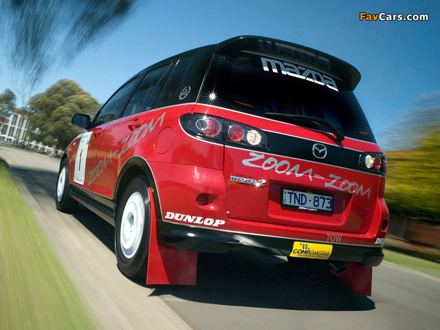 Mazda2 Rally Concept (DY) 2005 wallpapers (640 x 480)