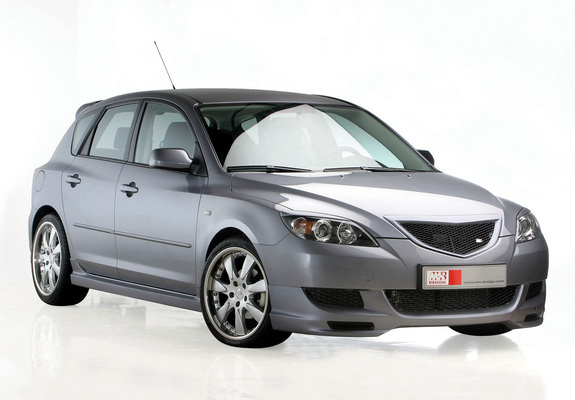 Hood Bonnet Deflector / Bug Shield For Mazda 3 2003-2009 (hatchback