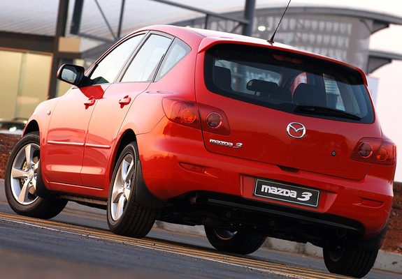 Images of Mazda3 Hatchback ZA-spec 2003–06