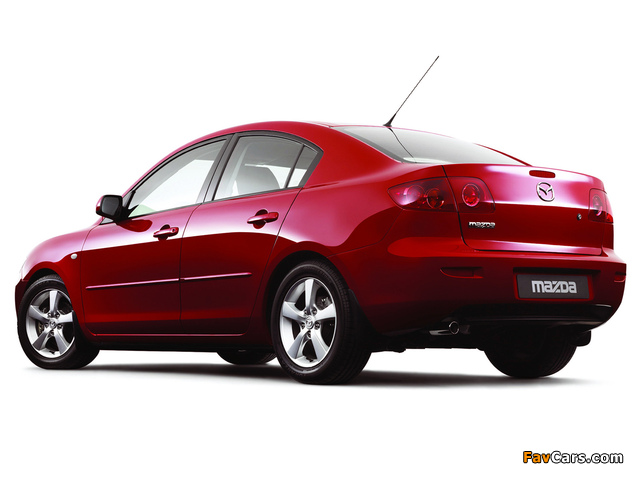 Images of Mazda3 Sedan AU-spec (BK) 2004–06 (640 x 480)
