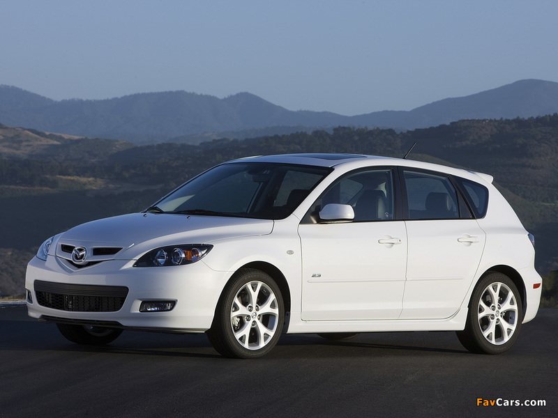 Images of Mazda3 Hatchback US-spec (BK2) 2006–09 (800 x 600)