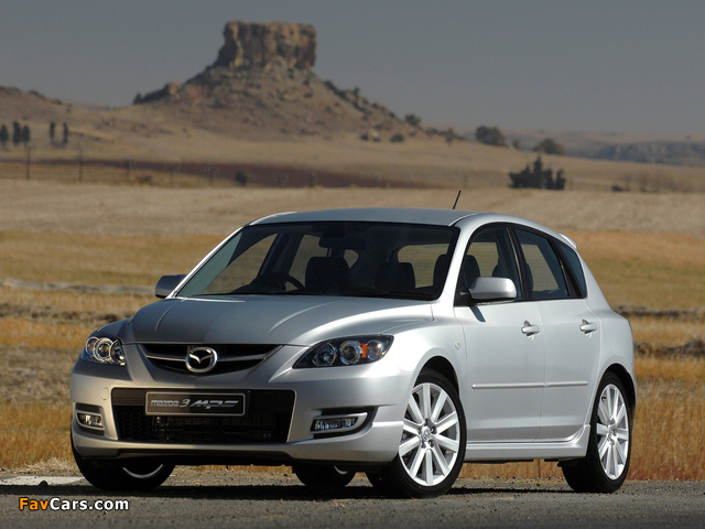 Images of Mazda3 MPS ZA-spec (BK) 2006–09 (640 x 480)