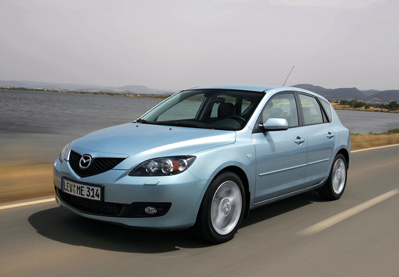 Images of Mazda 3 Hatchback 2006–09