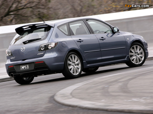 Images of Mazda 3 MPS AU-spec 2006–09 (640 x 480)