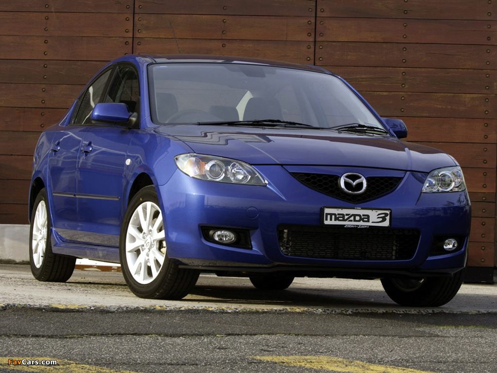 Images of Mazda3 Sedan AU-spec (BK2) 2006–09 (1024 x 768)