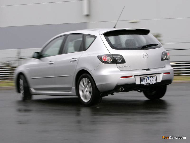 Images of Mazda3 Hatchback AU-spec (BK2) 2006–09 (800 x 600)