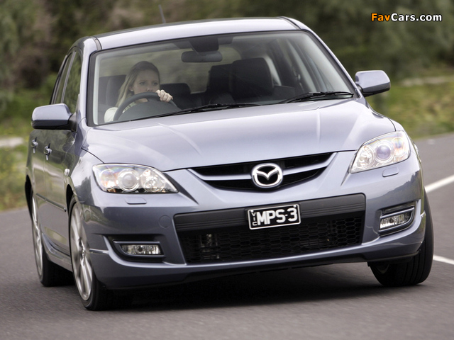 Images of Mazda 3 MPS AU-spec 2006–09 (640 x 480)