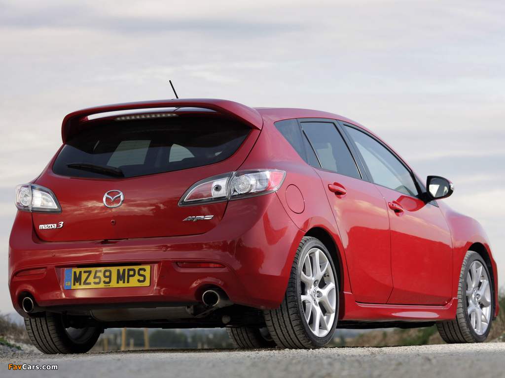 Images of Mazda3 MPS UK-spec (BL) 2009–13 (1024 x 768)