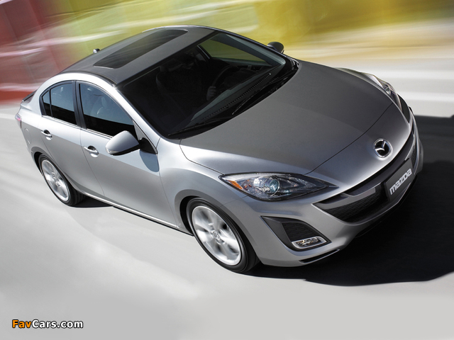 Images of Mazda3 Sedan US-spec (BL) 2009–11 (640 x 480)