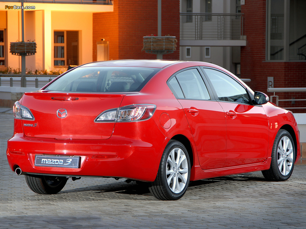Images of Mazda3 Sedan ZA-spec (BL) 2009–11 (1024 x 768)