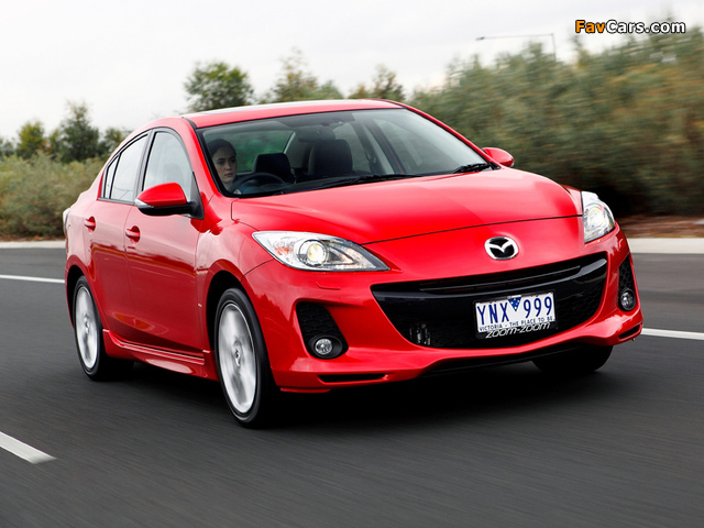 Images of Mazda3 Sedan AU-spec (BL2) 2011–13 (640 x 480)
