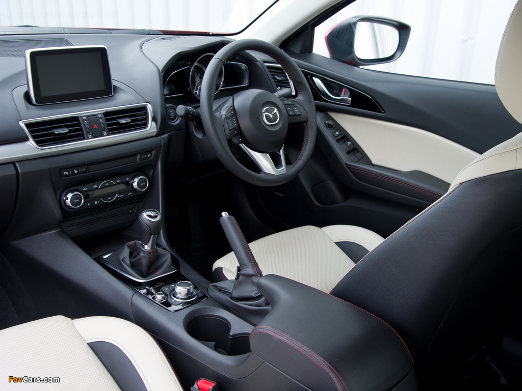 Images of Mazda3 Sedan UK-spec (BM) 2013 (1024 x 768)