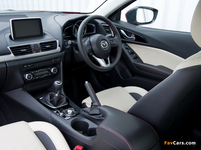 Images of Mazda3 Sedan UK-spec (BM) 2013 (640 x 480)