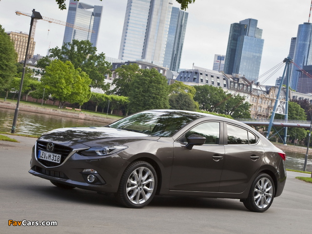 Images of Mazda3 Sedan (BM) 2013 (640 x 480)