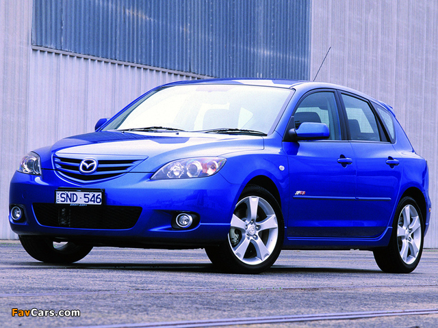 Mazda 3 Hatchback SP23 2003–06 images (640 x 480)