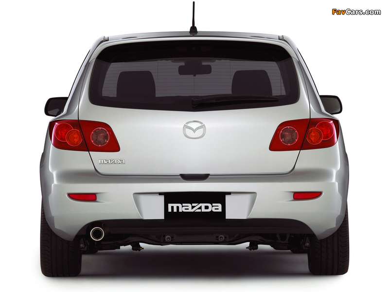 Mazda 3 Hatchback AU-spec 2003–06 images (800 x 600)