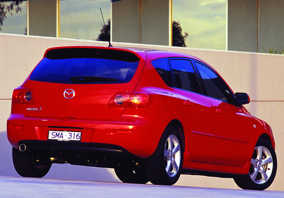 Mazda 3 Hatchback AU-spec 2003–06 pictures