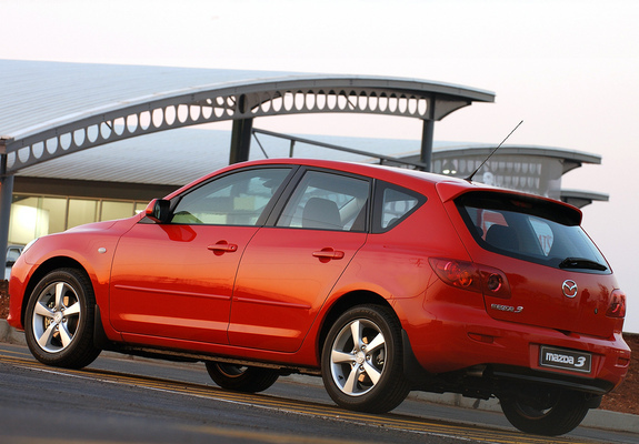 Mazda3 Hatchback ZA-spec 2003–06 pictures