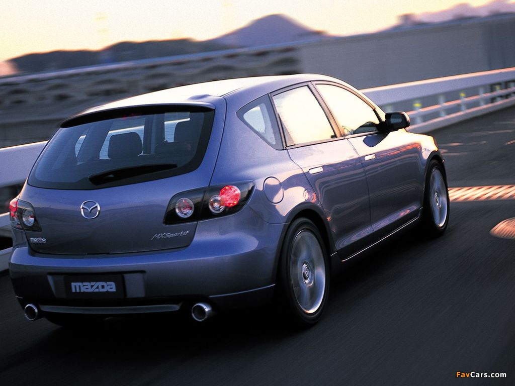 Mazda MX Sportif Concept (BK) 2003 wallpapers (1024 x 768)