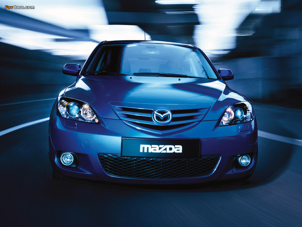 Mazda3 Sport Hatchback (BK) 2003–06 wallpapers (1024 x 768)