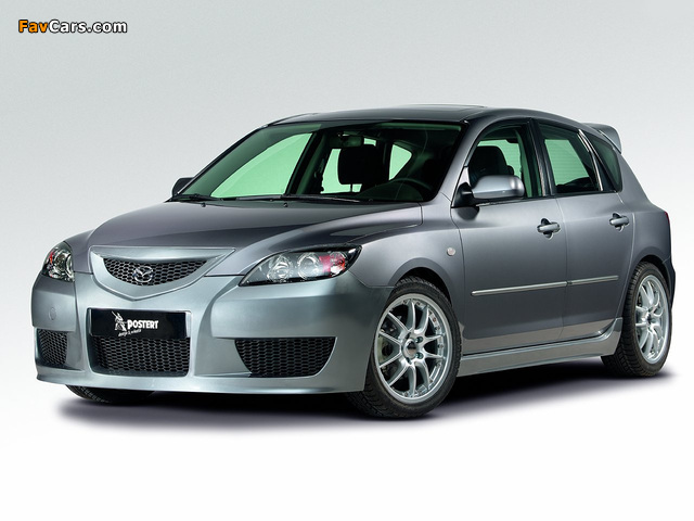 Mazda3 by Postert (BK) 2003–06 wallpapers (640 x 480)
