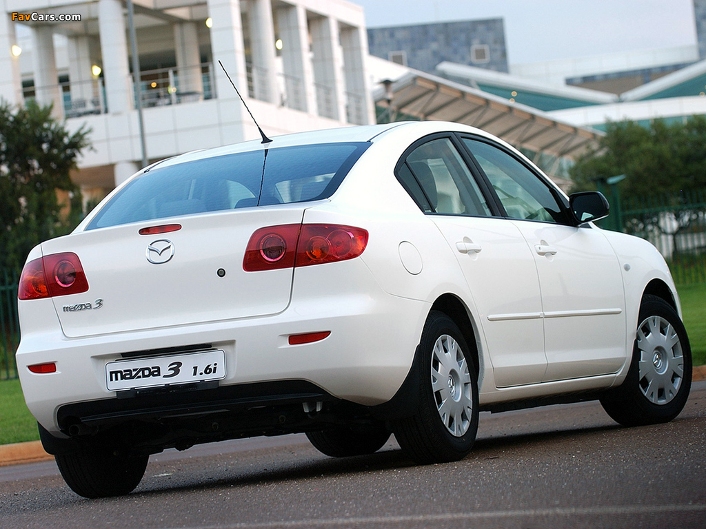 Mazda3 Sedan ZA-spec (BK) 2004–06 images (1024 x 768)