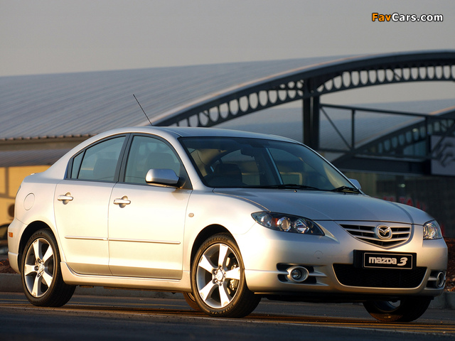 Mazda3 Sport Sedan ZA-spec (BK) 2004–06 photos (640 x 480)