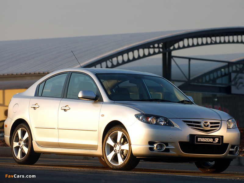 Mazda3 Sport Sedan ZA-spec (BK) 2004–06 photos (800 x 600)