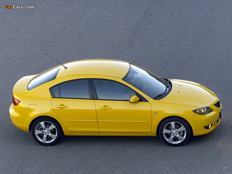 Mazda3 Sedan (BK) 2004–06 photos (800 x 600)