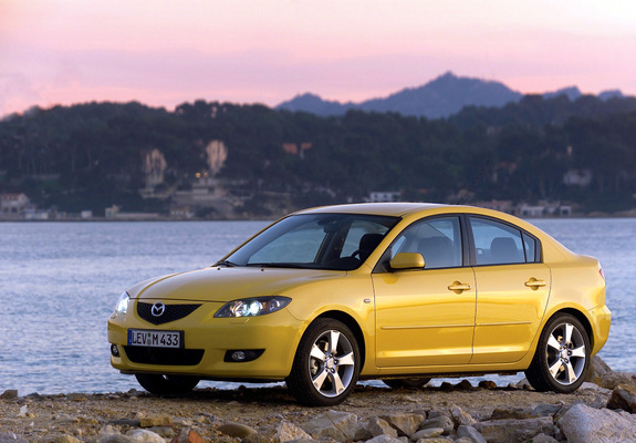 Mazda3 Sedan (BK) 2004–06 wallpapers