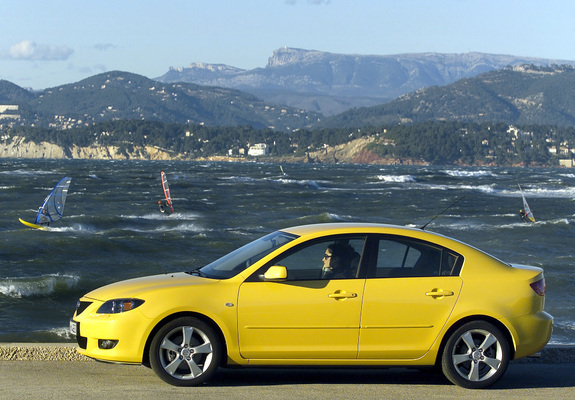 Mazda3 Sedan (BK) 2004–06 wallpapers