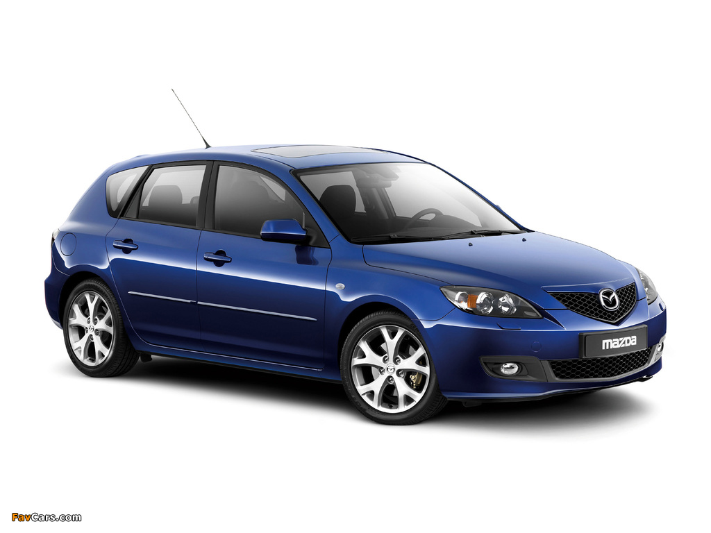 Mazda 3 Hatchback 2006–09 images (1024 x 768)