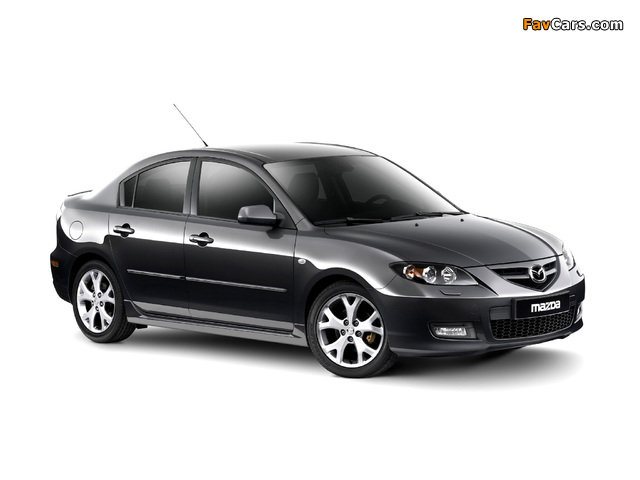 Mazda3 Sport Sedan (BK2) 2006–09 images (640 x 480)