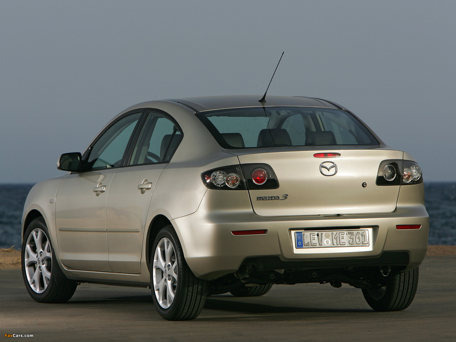 Mazda 3 Sedan 2006–09 images (1600 x 1200)