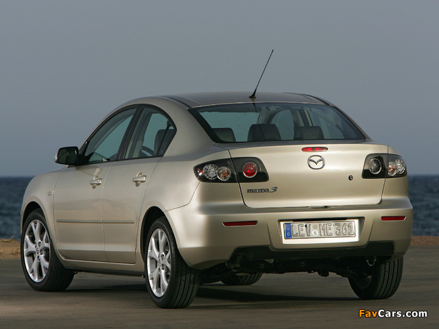 Mazda 3 Sedan 2006–09 images (640 x 480)