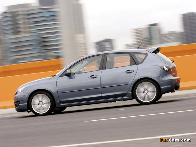 Mazda 3 MPS AU-spec 2006–09 images (640 x 480)