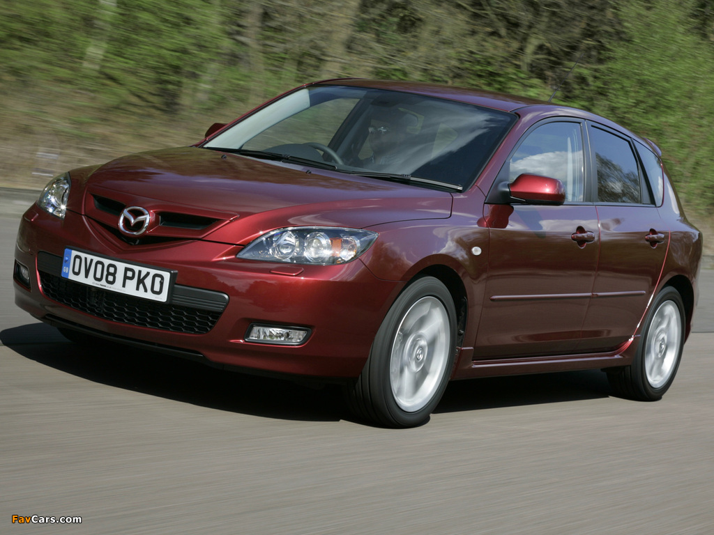Mazda3 Sport Hatchback UK-spec (BK2) 2006–09 images (1024 x 768)