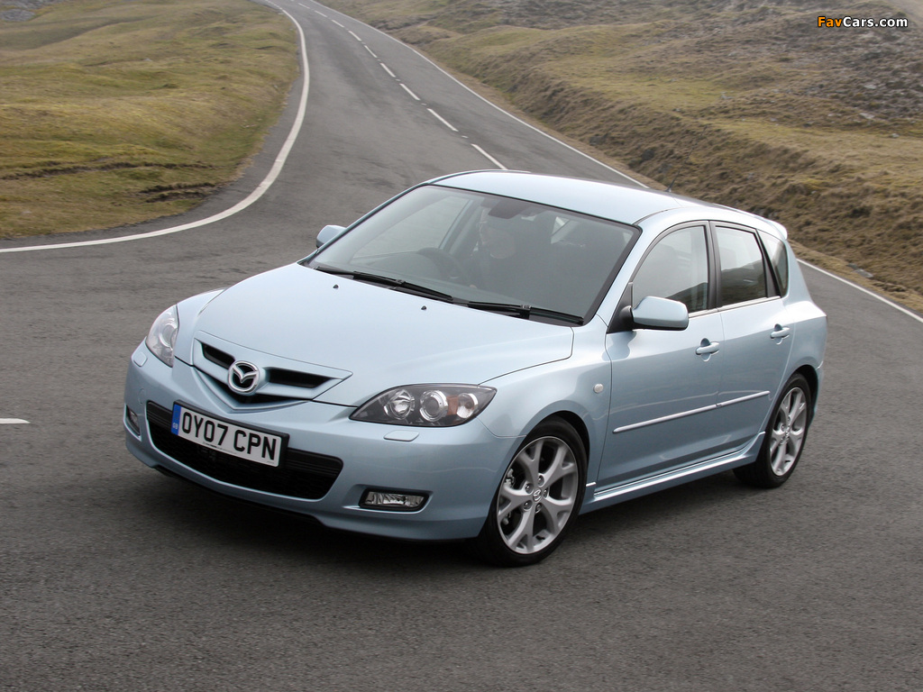 Mazda3 Sport Hatchback UK-spec (BK2) 2006–09 images (1024 x 768)