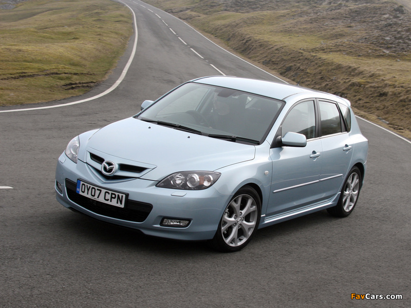 Mazda3 Sport Hatchback UK-spec (BK2) 2006–09 images (800 x 600)