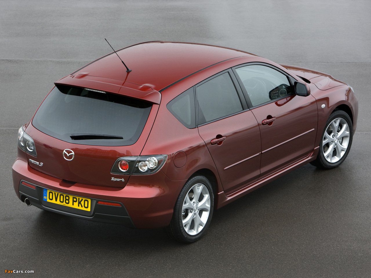 Mazda3 Sport Hatchback UK-spec (BK2) 2006–09 images (1280 x 960)