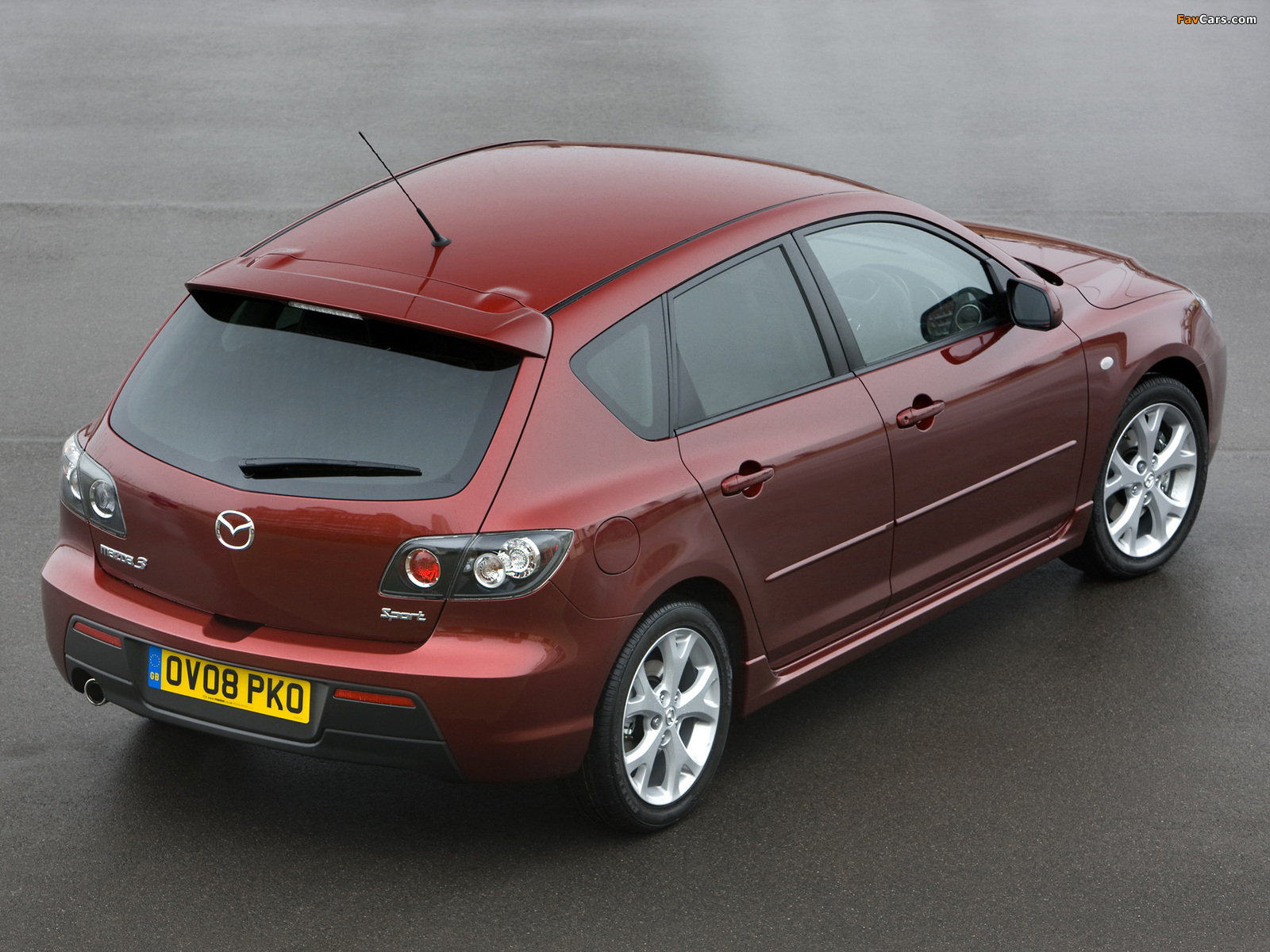 Mazda3 Sport Hatchback UK-spec (BK2) 2006–09 images (1600 x 1200)