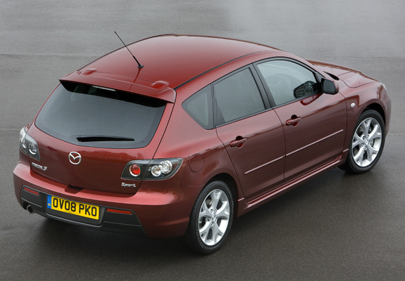 Mazda3 Sport Hatchback UK-spec (BK2) 2006–09 images