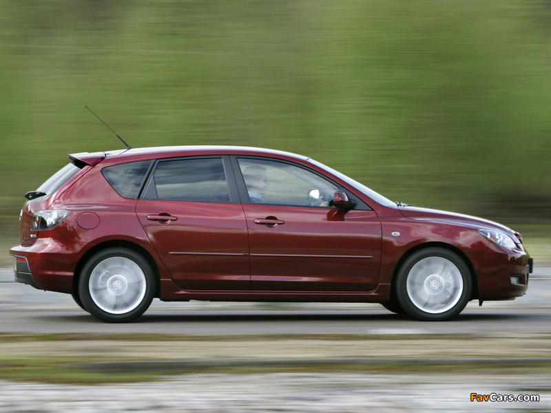 Mazda3 Sport Hatchback UK-spec (BK2) 2006–09 images (800 x 600)