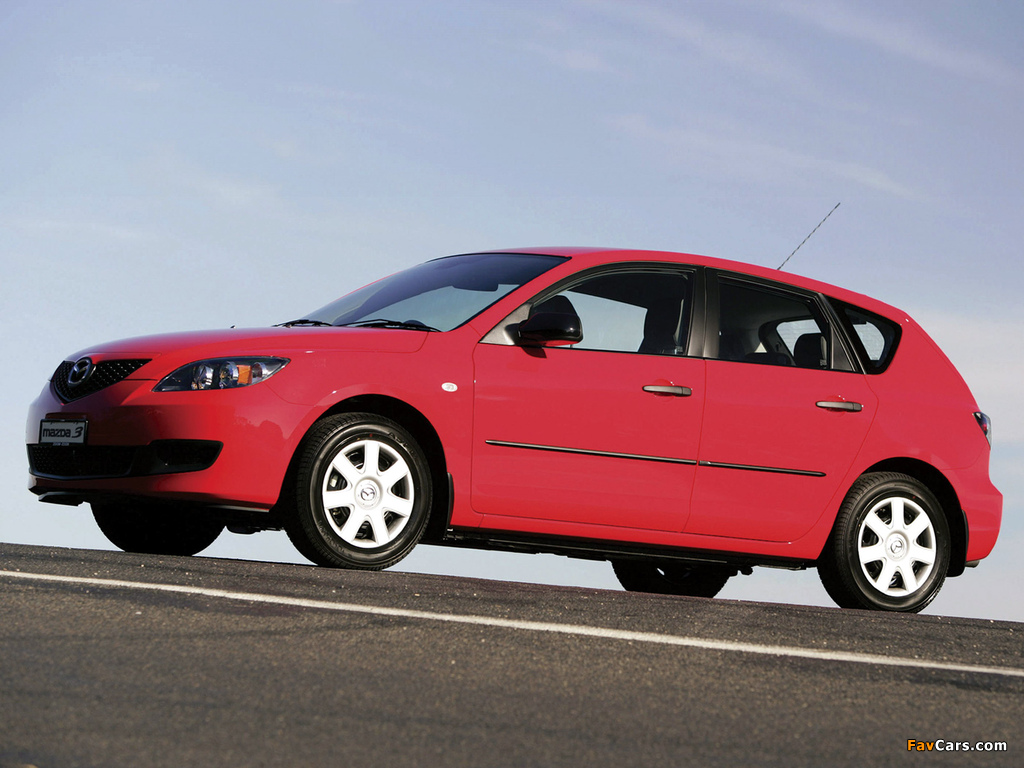 Mazda3 Hatchback AU-spec (BK2) 2006–09 images (1024 x 768)