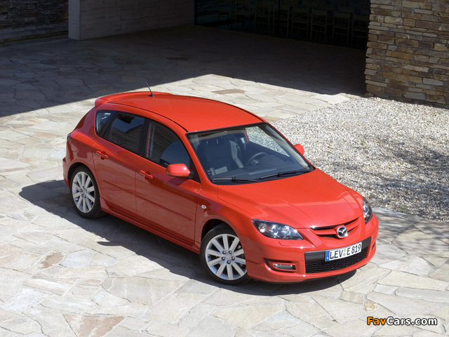 Mazda3 MPS (BK) 2006–09 photos (640 x 480)