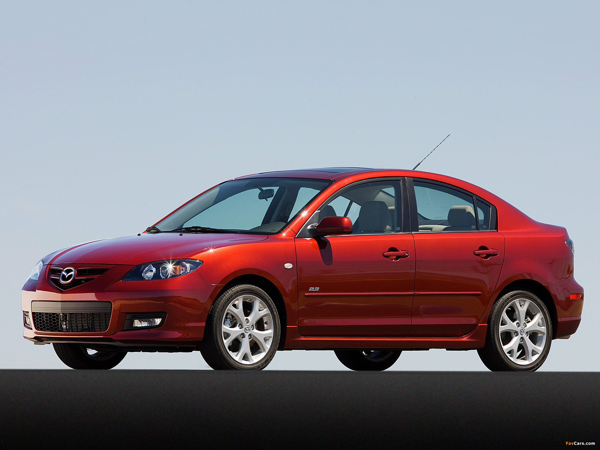 Mazda3 Sedan US-spec (BK2) 2006–09 photos (2048 x 1536)