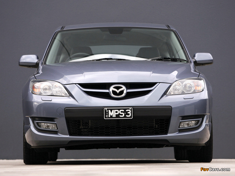 Mazda 3 MPS AU-spec 2006–09 photos (800 x 600)