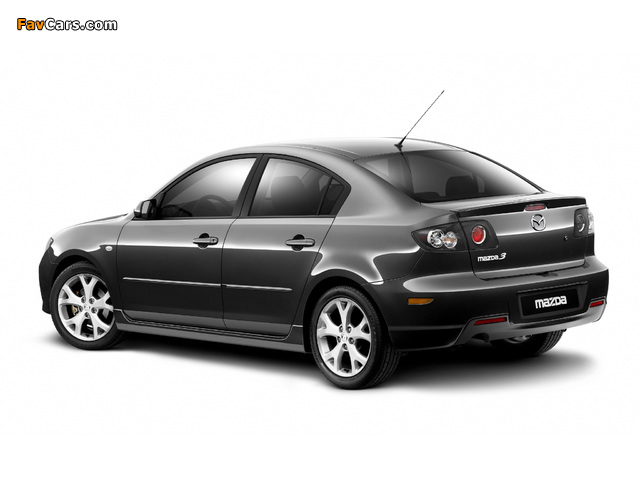 Mazda3 Sport Sedan (BK2) 2006–09 photos (640 x 480)
